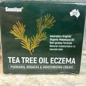 Sumifun New Upgraded Tea Tree Oil Cream for Skin Rich Melaleuca Alternifolia Lea
